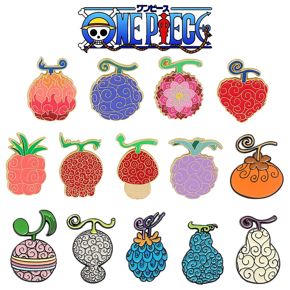 One Piece Devil Fruit Enamel Pin