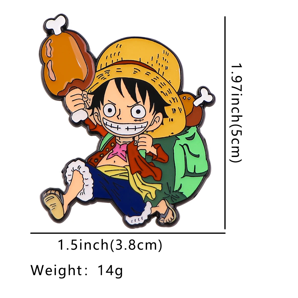 Anime Luffy Chopper Enamel Pin Lapel Pins