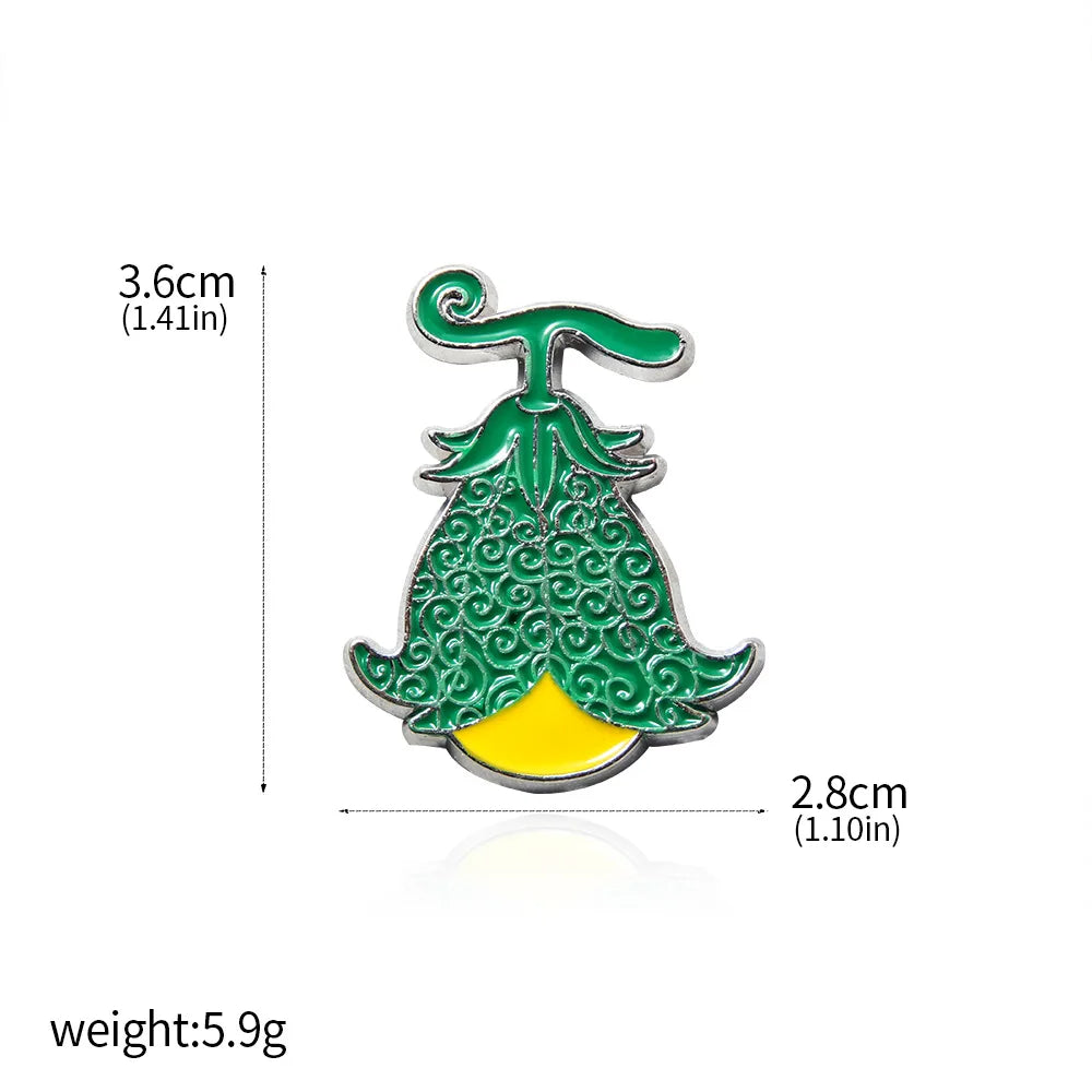 One Piece Devil Fruit Enamel Pin