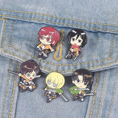 Attack on Titan Enamel Pins