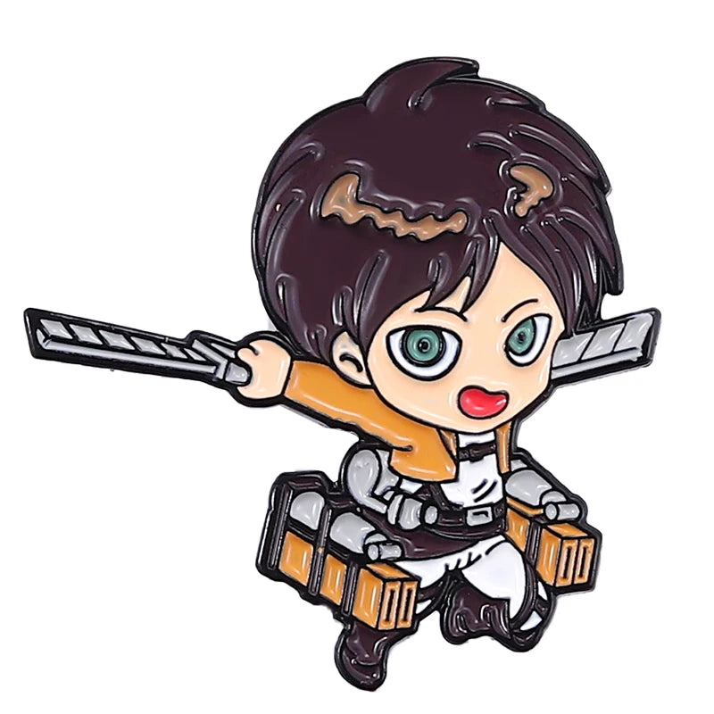 Attack on Titan Enamel Pins