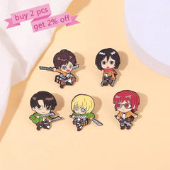 Attack on Titan Enamel Pins