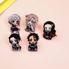 Demon Slayer Enamel Pins Collection