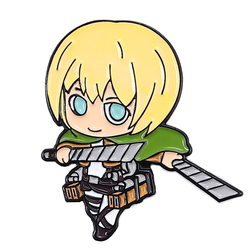 Attack on Titan Enamel Pins