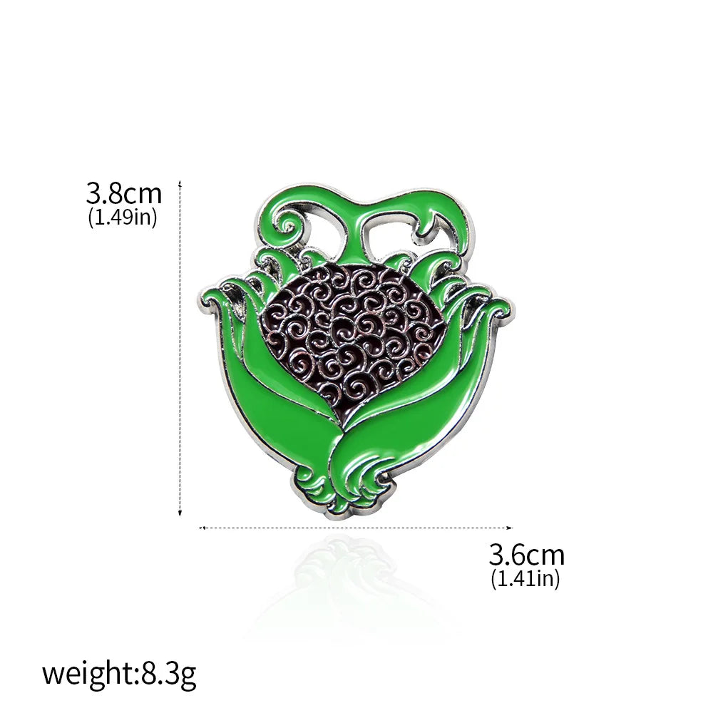 One Piece Devil Fruit Enamel Pin